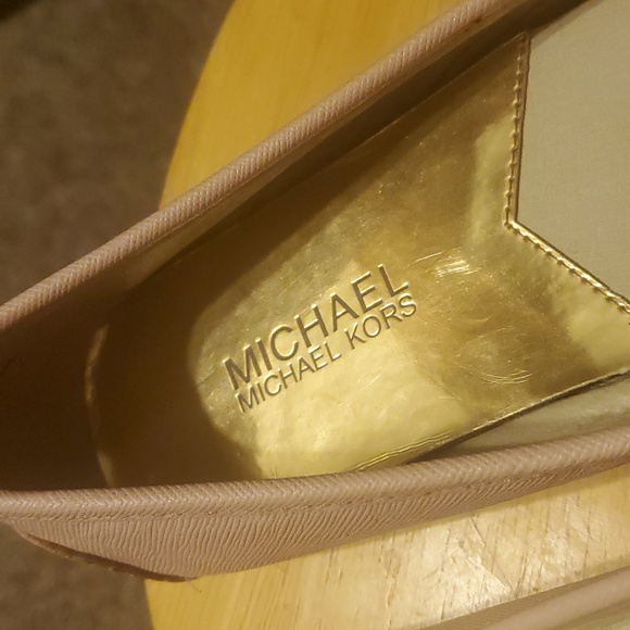 Michael Kors pink Leather driving moccasins size 9 - Picture 4 of 9